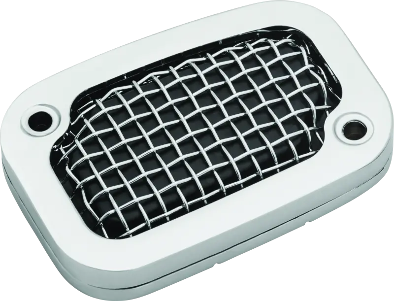 Kuryakyn Mesh Master Cylinder Cover Clutch Chrome 1