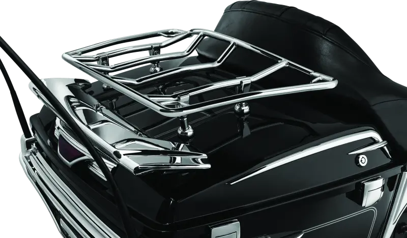 Kuryakyn Multi-Rack Adjustable Trunk Luggage Rack Chrome 1