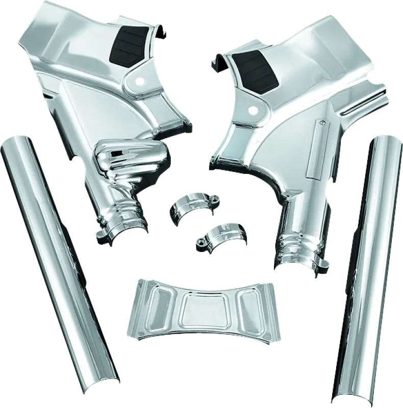 Kuryakyn Neck Cover For 09-13 Touring Models Chrome 1