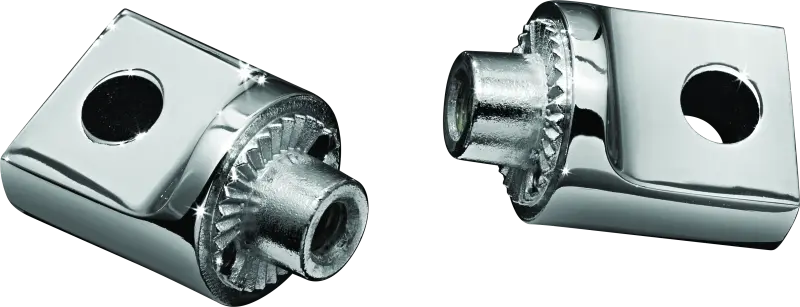 Kuryakyn Non-Pivot Splined Male Adapter Chrome 1