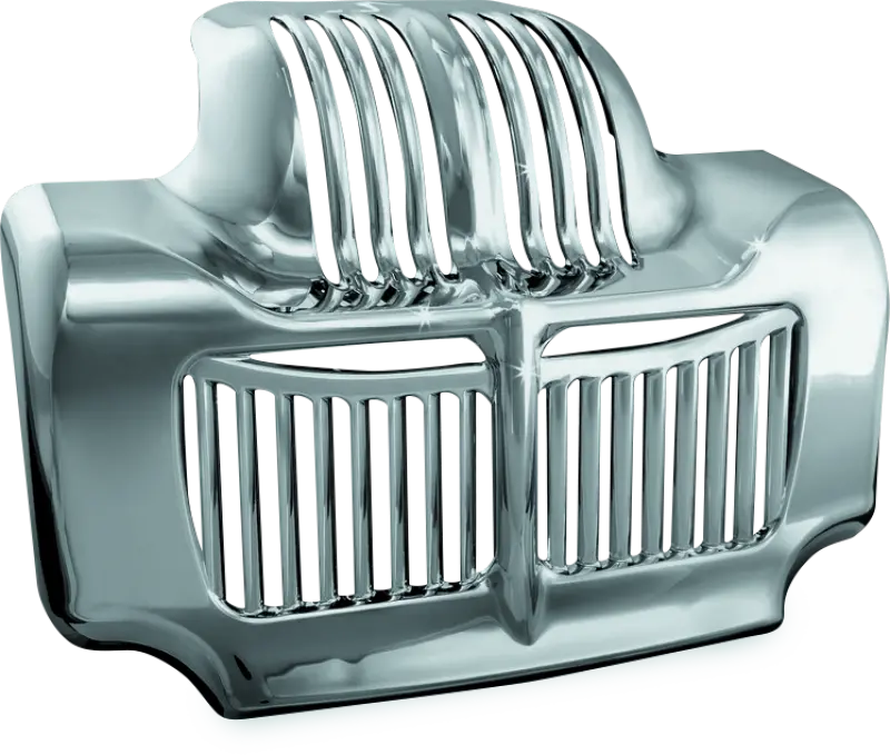 Kuryakyn Oil Cooler Cover 11-16 Touring Chrome 1