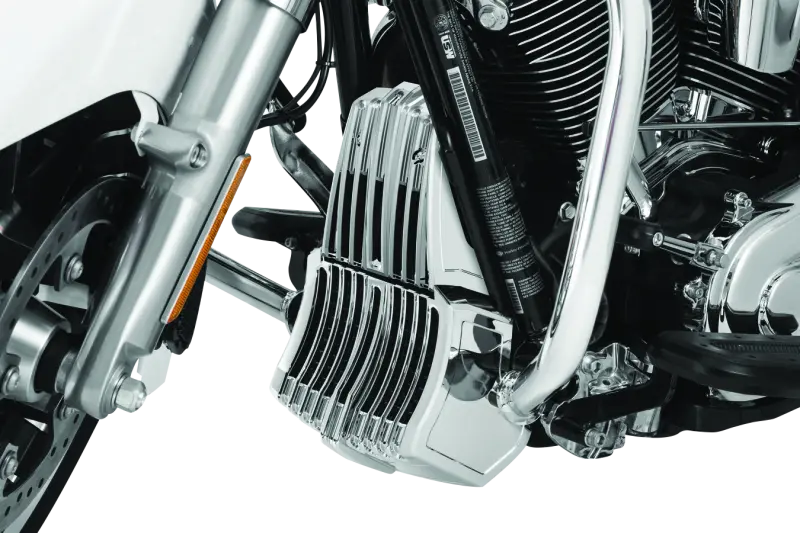 Kuryakyn Oil Cooler Cover Chrome 1