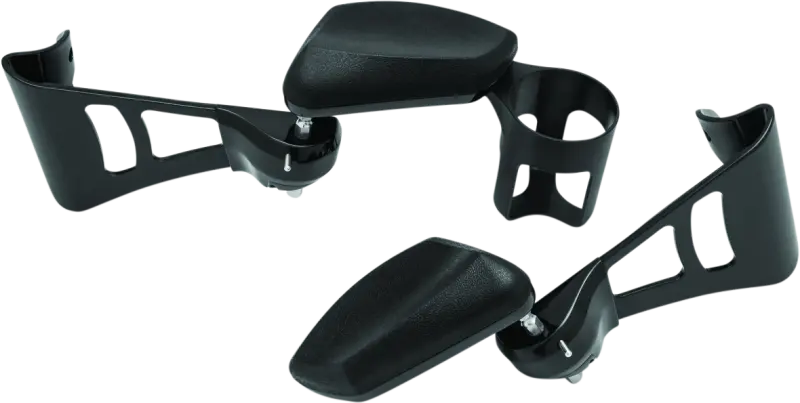 Kuryakyn Passenger Armrests 14-Up Touring And Tri Glide Black 1