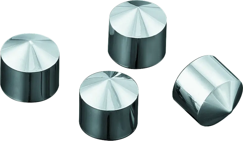 Kuryakyn Peaked Rocker Box Bolt Covers 4 Piece Twin Cam & Milwaukee-8 1