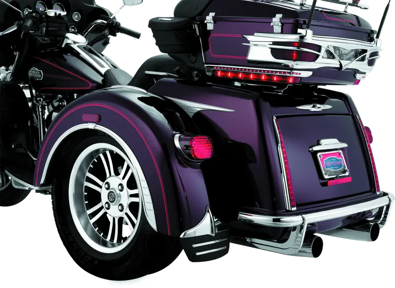 Kuryakyn Rear Bumper Accents For Trikes Chrome 2