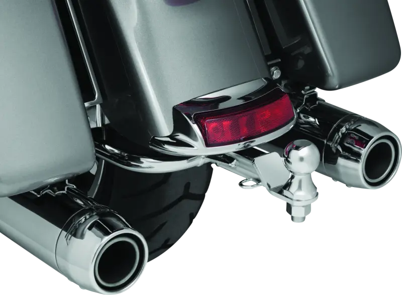Kuryakyn Receiver Hitch 14-Up Touring Models Black & Chrome 2