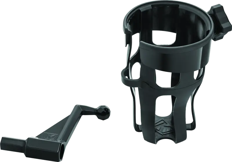 Kuryakyn Reflex Drink Holder 01-17 Gl1800 Passenger Mount Black 1