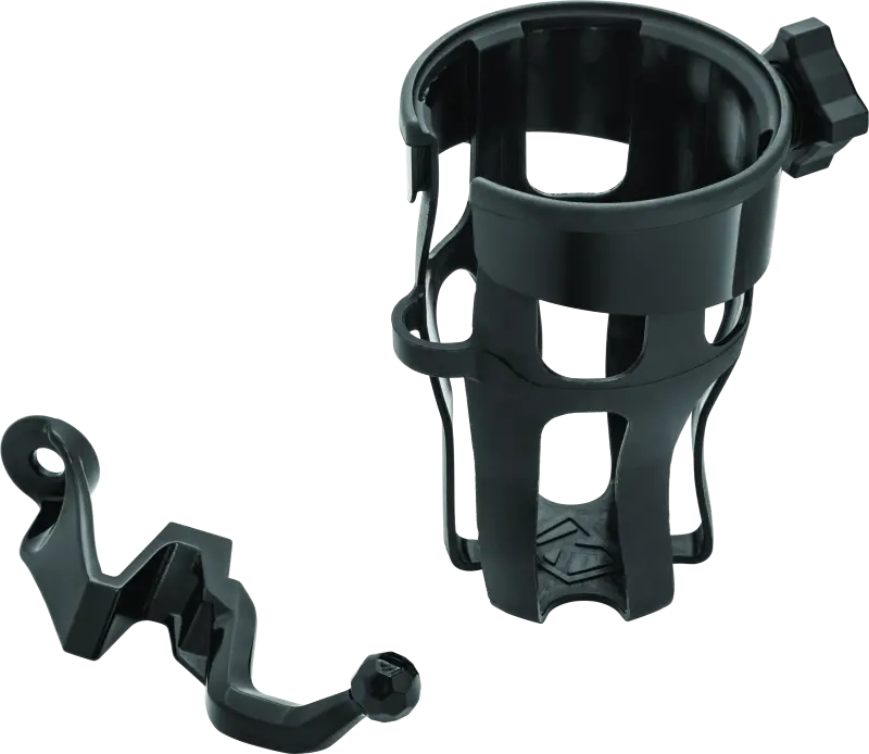 Kuryakyn Reflex Drink Holder 18 And Up Gl1800 Passenger Mount Black 1