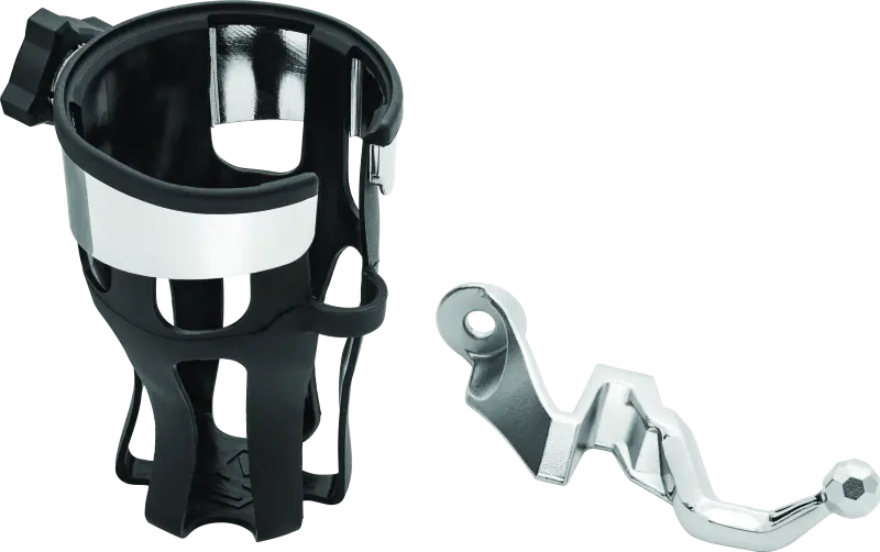 Kuryakyn Reflex Drink Holder 18 And Up Gl1800 Passenger Mount Chrome 1