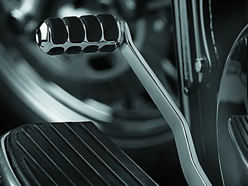 Kuryakyn Round Shifter Peg Cover Chrome 1