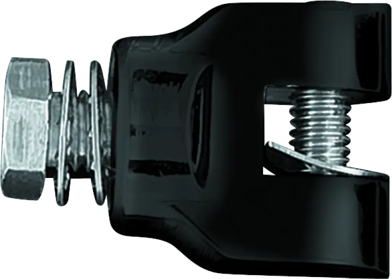 Kuryakyn Short Magnum Peg Mounts With 1/2In-13 Mounting Bolts Black 1