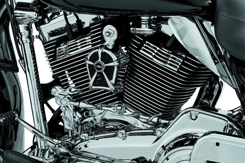 Kuryakyn Slotted Head Bolt Covers Chrome 2