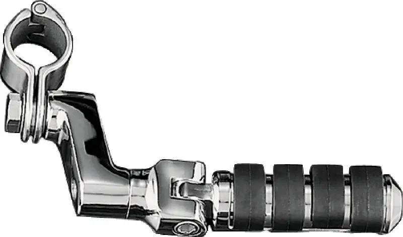 Kuryakyn Small Iso Offset Highway Pegs With 1-1/4Inch Clamp Chrome (Pair) 1