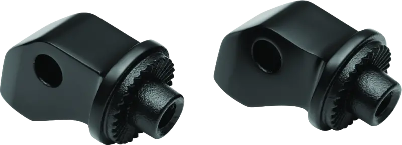 Kuryakyn Splined Front Peg Adapter 15-20 Scout Satin Black 1