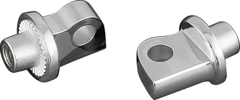 Kuryakyn Splined Male Mount Adapter Chrome 1