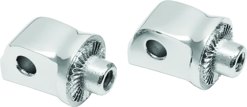 Kuryakyn Splined Passenger Peg Adapter Chrome 1