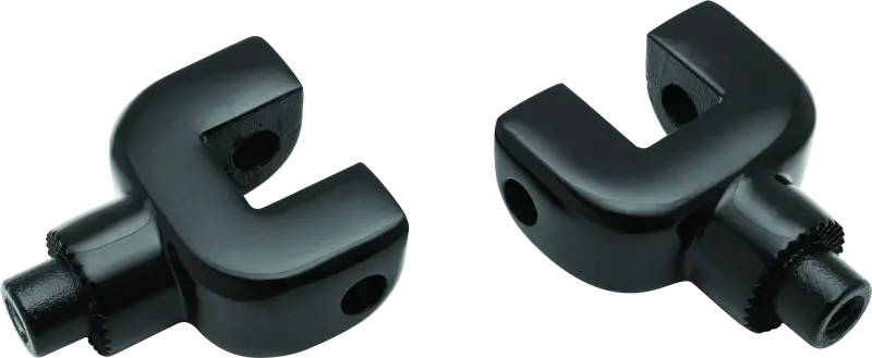 Kuryakyn Splined Passenger Peg Adapter Indian Black 1