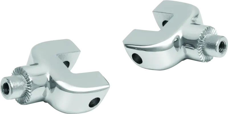 Kuryakyn Splined Passenger Peg Adapter Indian Chrome 1