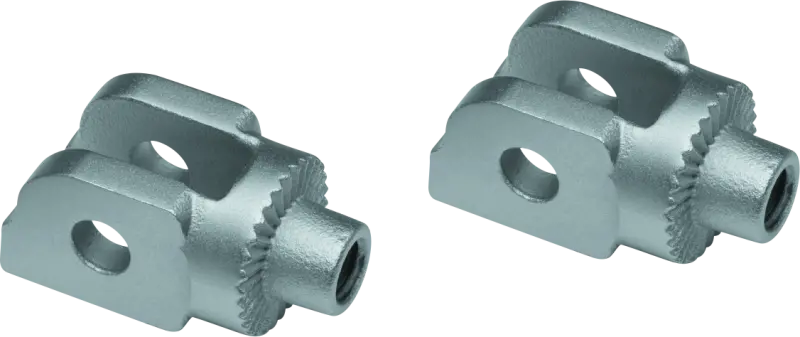 Kuryakyn Splined Peg Adapter Bmw Silver 1