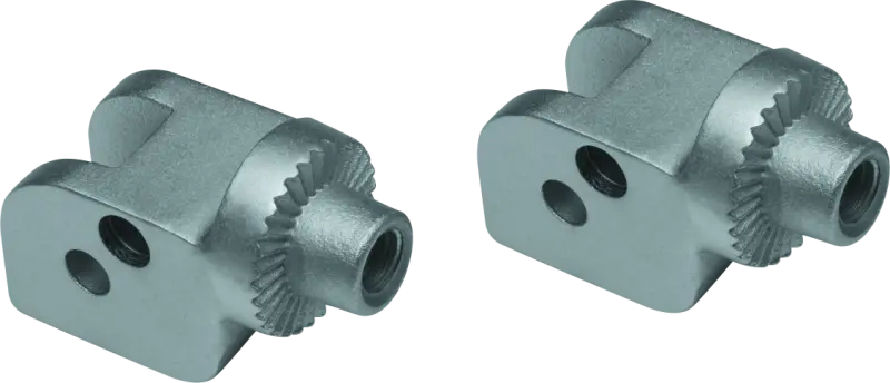 Kuryakyn Splined Peg Adapter Ducati Silver 1