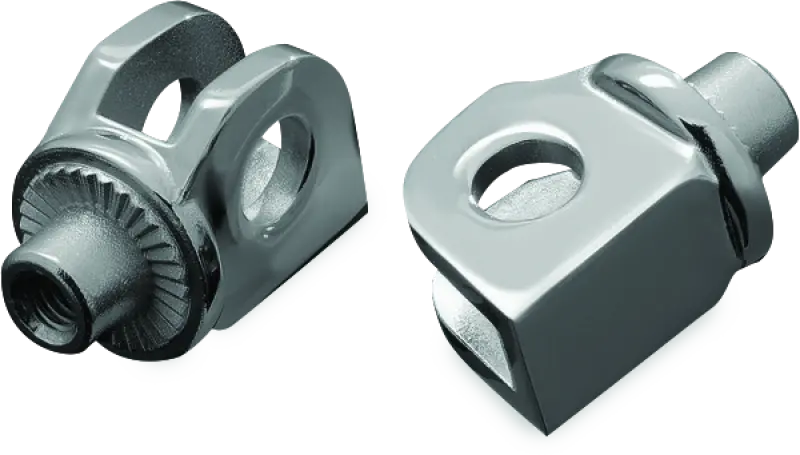 Kuryakyn Splined Peg Adapter Kawasaki Front Chrome 1