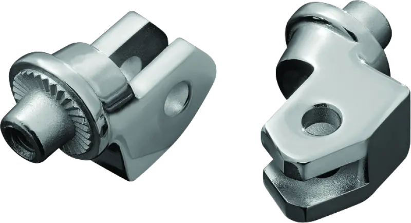 Kuryakyn Splined Peg Adapter Yamaha Front Chrome 1