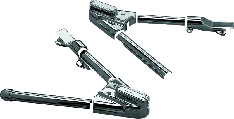Kuryakyn Swingarm Cover Kit - Unlighted 00-07 Softail Models Chrome 1