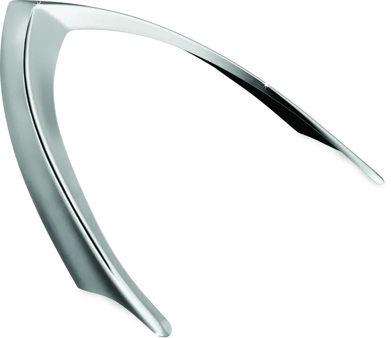 Kuryakyn Tail Light Top Trim Indian Models Chrome 1