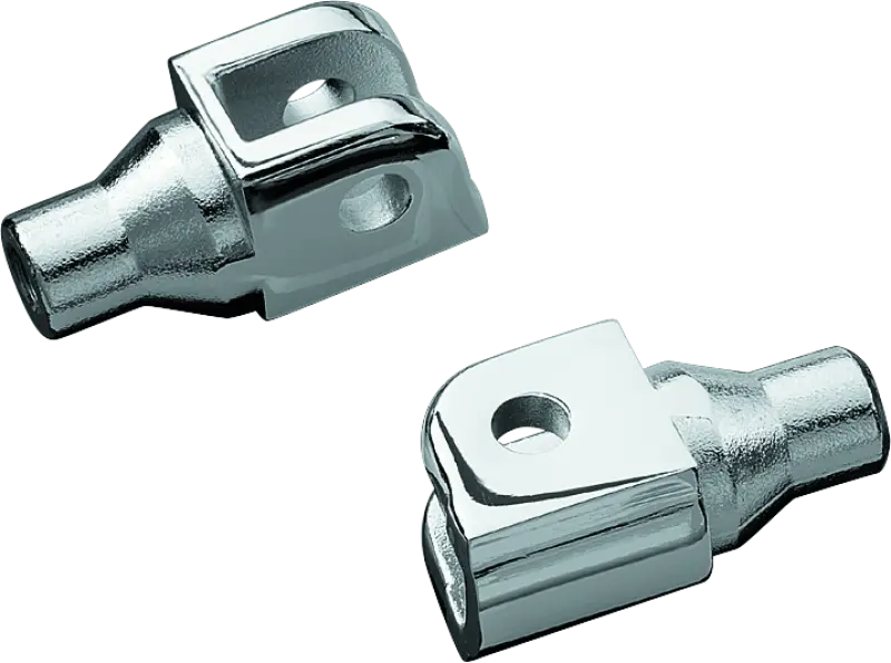 Kuryakyn Tapered Peg Adapter Front Chrome 1