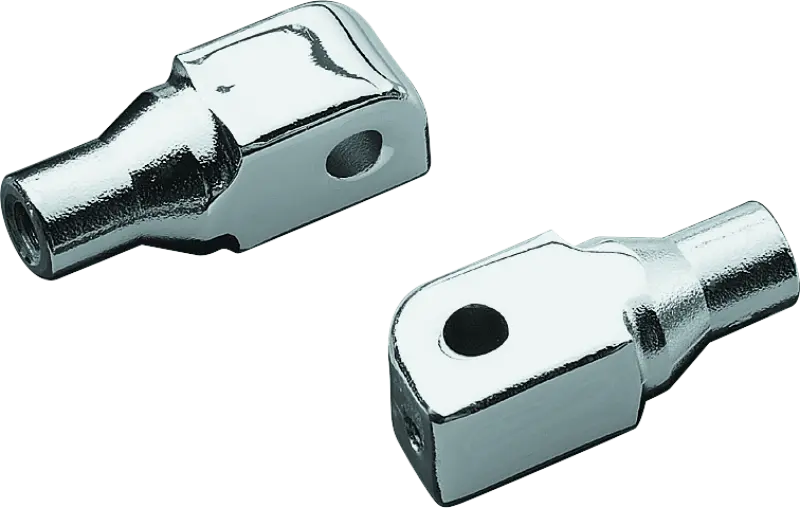 Kuryakyn Tapered Peg Adapter Honda Rear Chrome 1