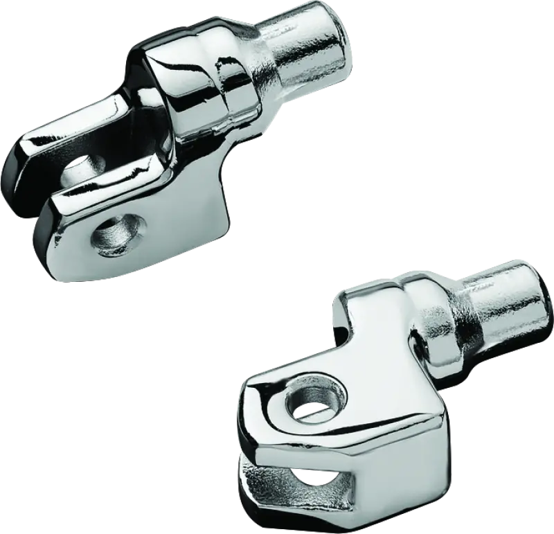 Kuryakyn Tapered Peg Adapter Yamaha Front Chrome 1