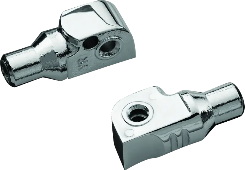 Kuryakyn Tapered Peg Adapter Yamaha Rear Chrome 1