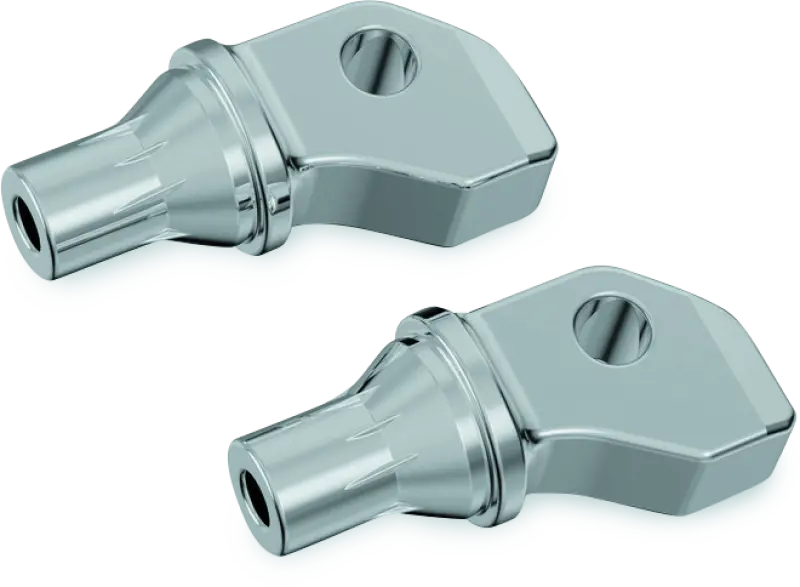 Kuryakyn Tapered Peg Adapters Scout & Octane Chrome 1