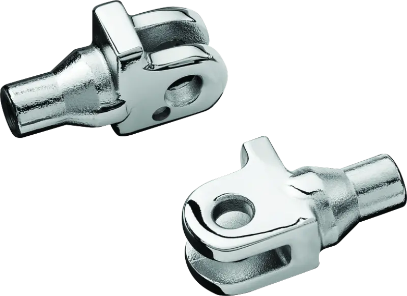 Kuryakyn Tapered Peg Adaptor Triumph Chrome 1