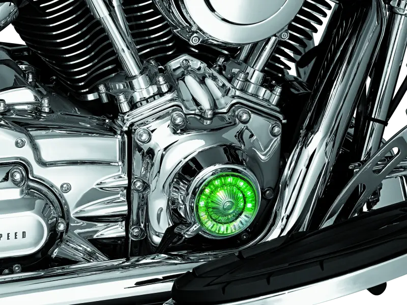 Kuryakyn Tappet Block Accents For Twin Cam Chrome 1