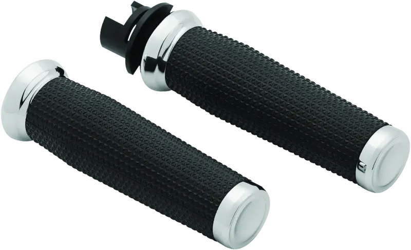 Kuryakyn Thresher Grips 14-17 Indian Models Chrome 1