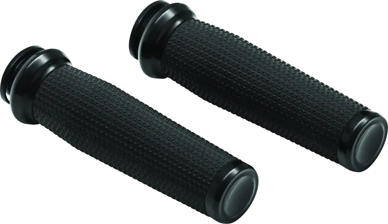 Kuryakyn Thresher Grips 18-Up Indian Models Black 1