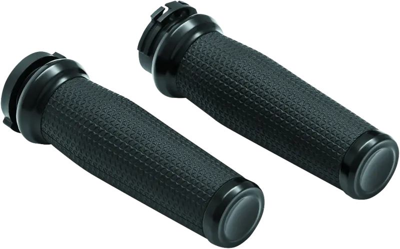 Kuryakyn Thresher Grips Dual Cable Black 1