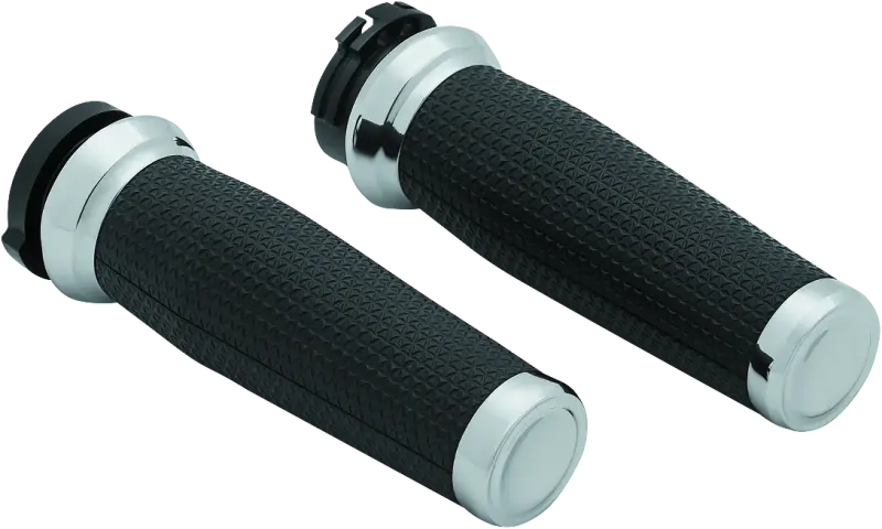 Kuryakyn Thresher Grips Dual Cable Chrome 1