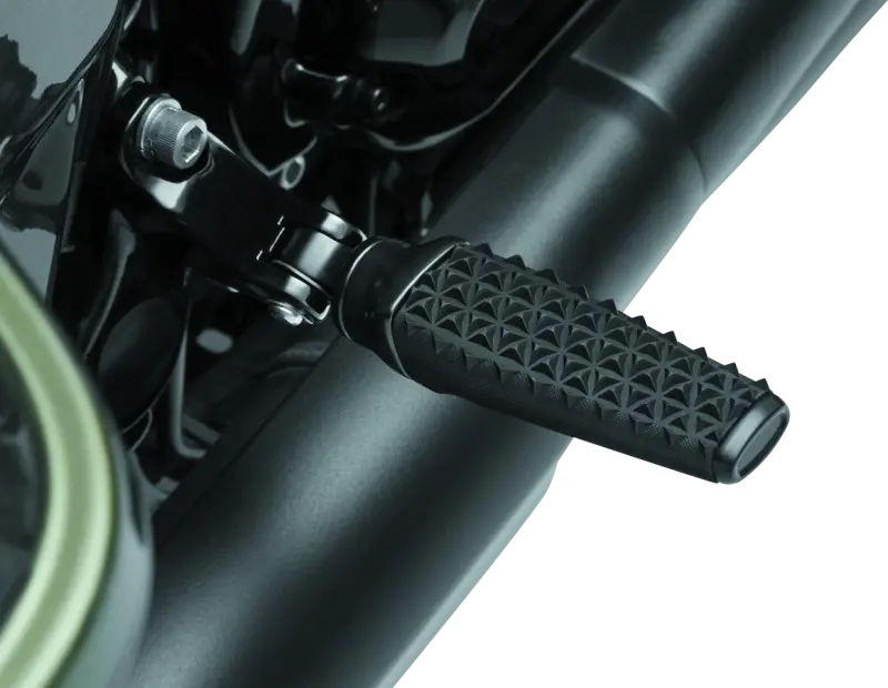 Kuryakyn Thresher Pegs With Adapter Black 1