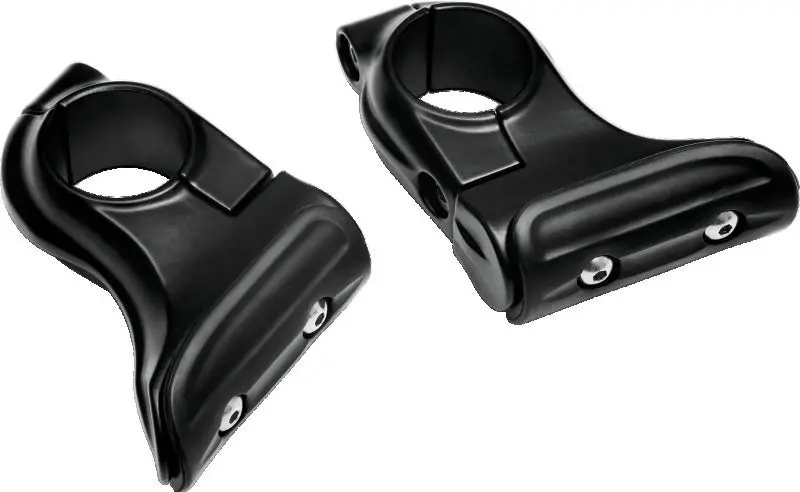Kuryakyn Toe Rest Cruise Pegs Satin Black (Pair) 1