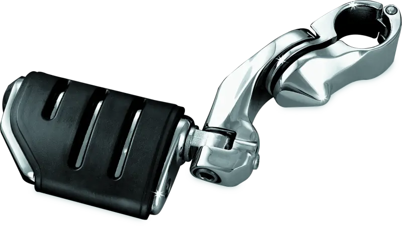 Kuryakyn Tour Tech Trident Dually 4In Back Arm With 1-1/4In Clamps Chrome 1