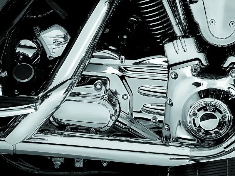 Kuryakyn Transmission Cover 02-06 Touring Models Chrome 1