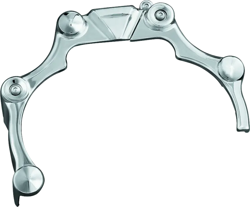 Kuryakyn Transmission Shroud 04-17 Softail Chrome 1