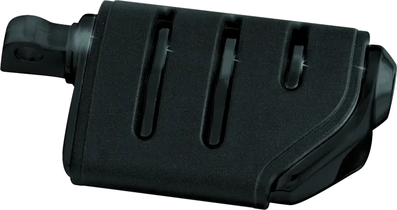 Kuryakyn Trident Dually Peg With Male Adapter Gloss Black 1