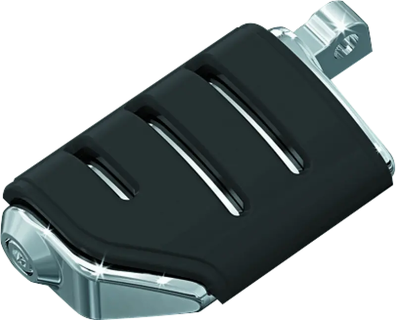 Kuryakyn Trident Dually With Male Mount Adapters Chrome 1