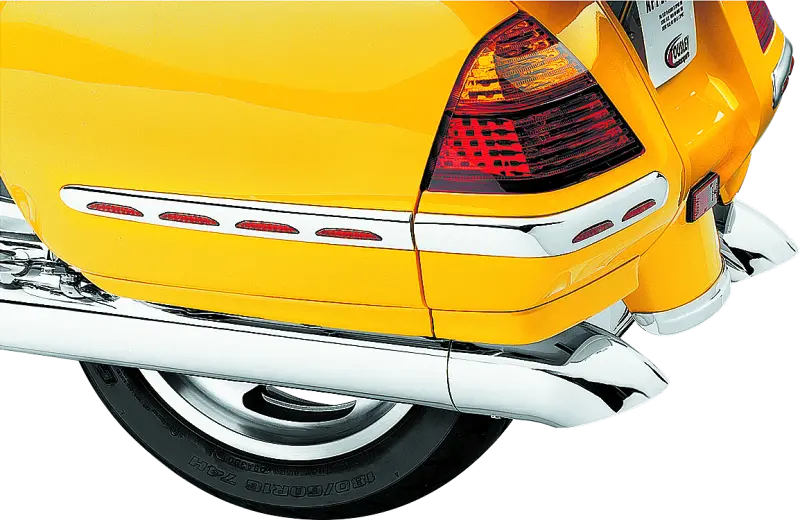 Kuryakyn Turndown Exhaust Extensions 01-17 Honda Gl1800 Chrome 1