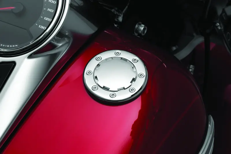 Kuryakyn Vented Flush Mount Gas Cap Chrome 1