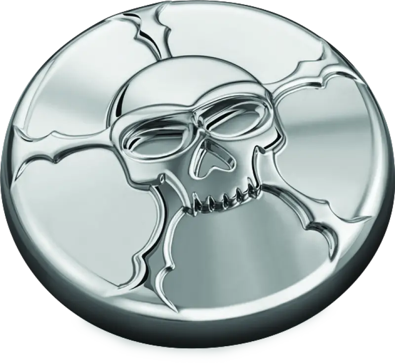 Kuryakyn Zombie Gas Cap Vented Chrome 1