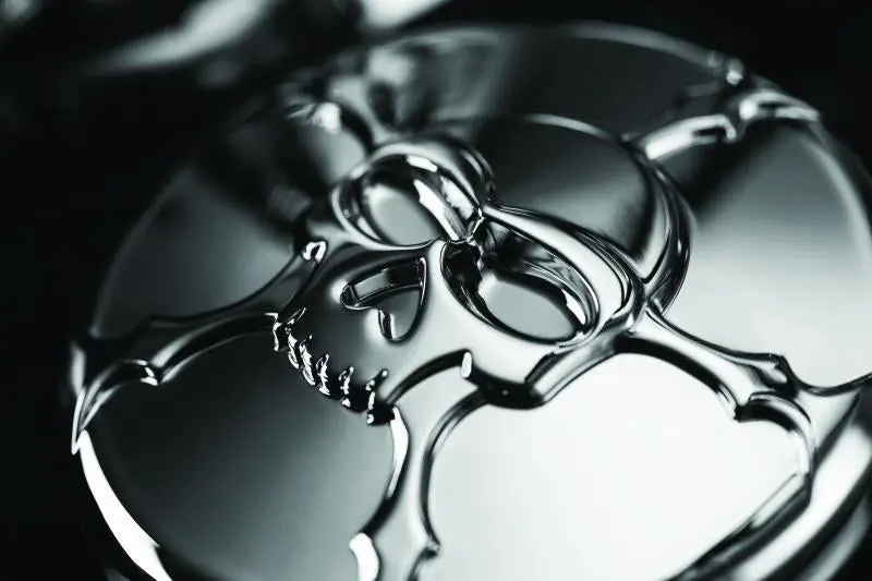 Kuryakyn Zombie Gas Cap Vented Chrome 2